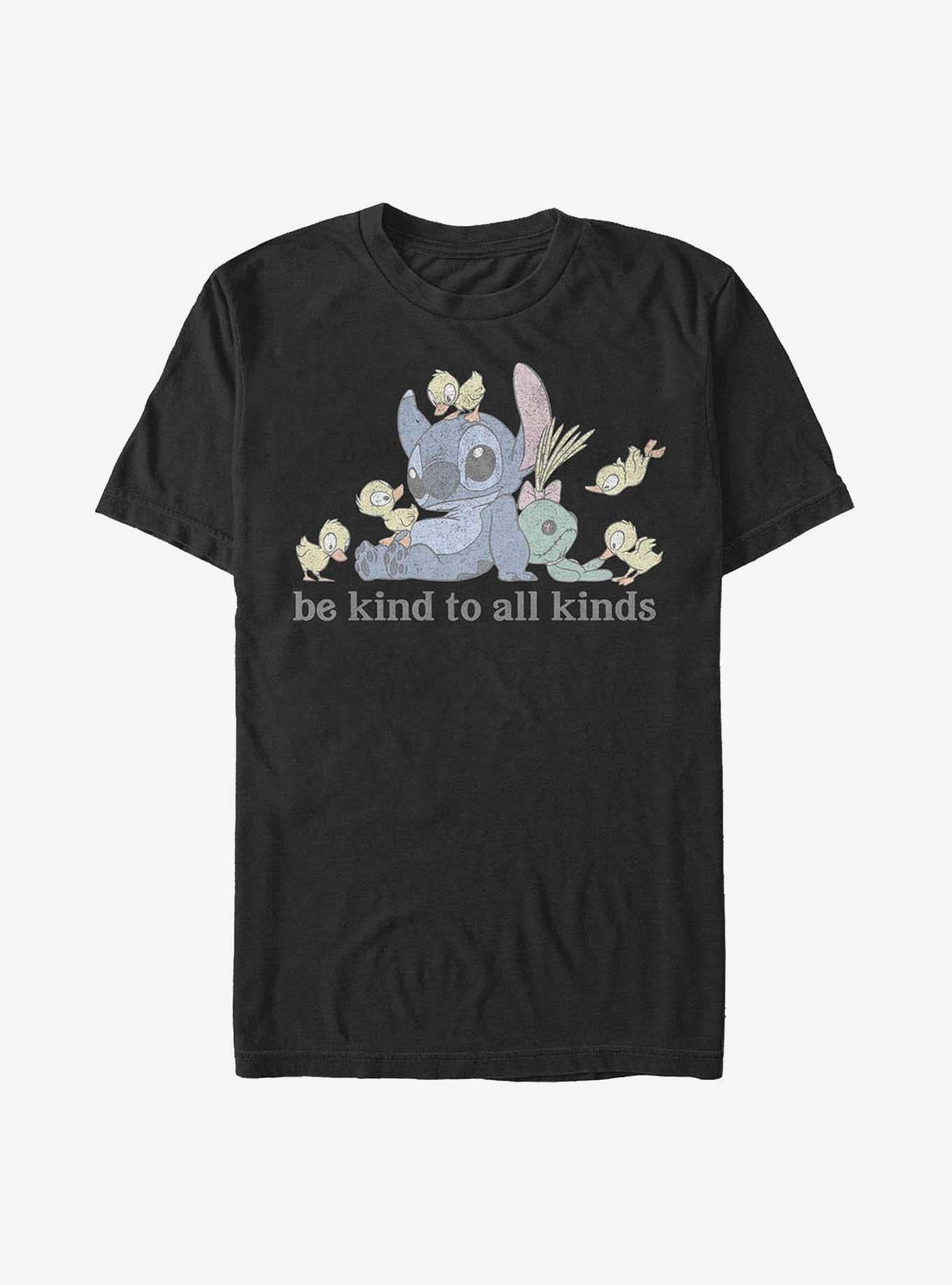 Disney Lilo Stitch Be Kind To All Kinds T-Shirt T-Shirt | Top Trending Artwork | Trending Now