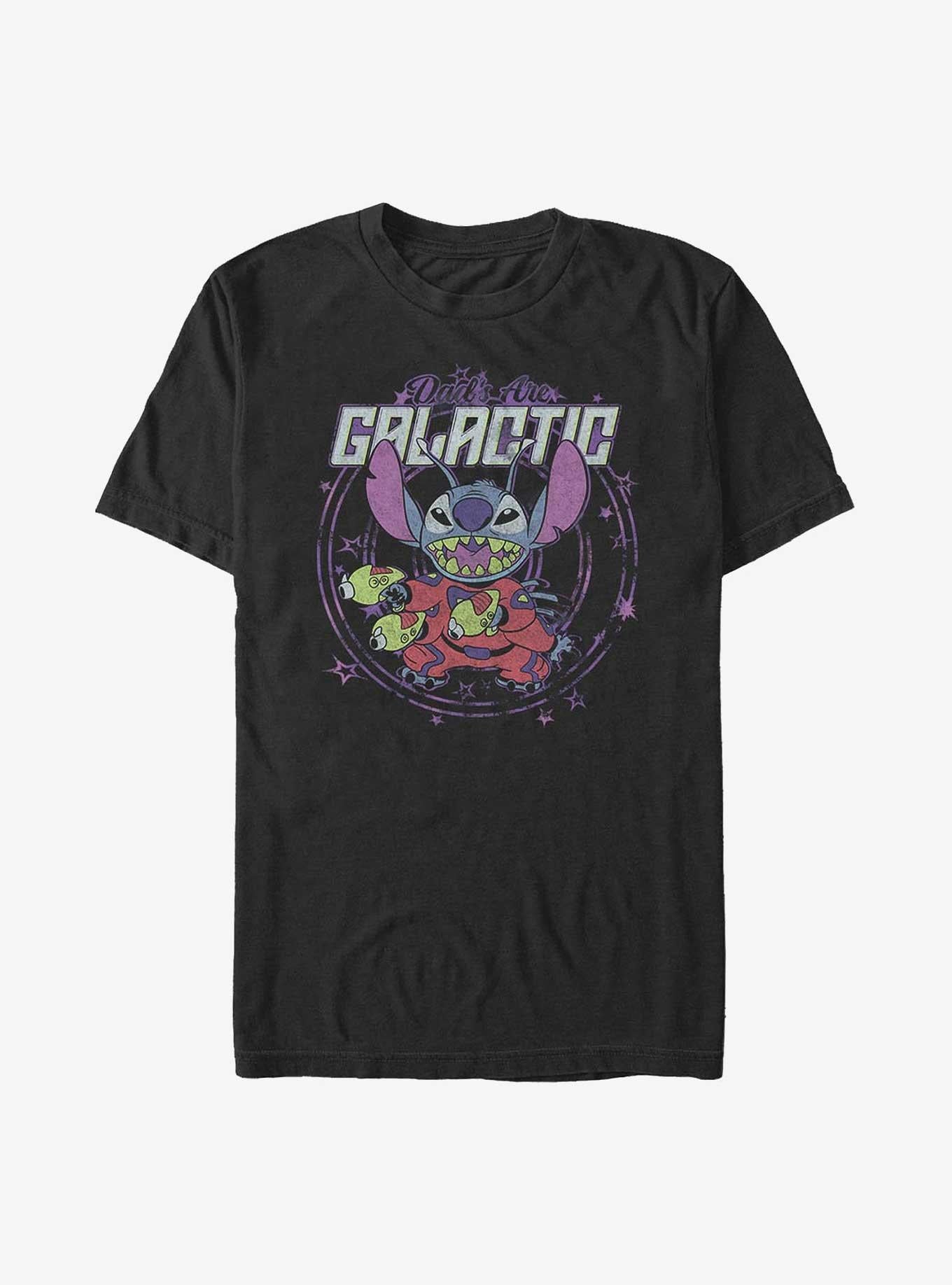 Disney Lilo Stitch Dad's Are Galactic T-Shirt | Premium Unisex T-Shirt, Trending Graphic Tee