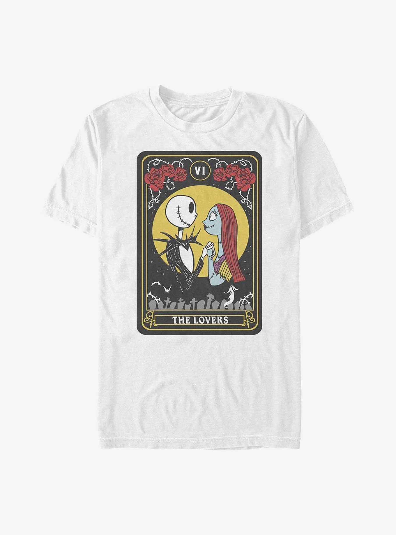 The Nightmare Before Christmas Jack Sally The Lovers Tarot T-Shirt T-Shirt | Streetwear Vibe | Great Gift Idea