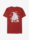 Disney The Nightmare Before Christmas Xmas Tree T-shirt | Trendy Graphic Tee | Casual Unisex T-shirt