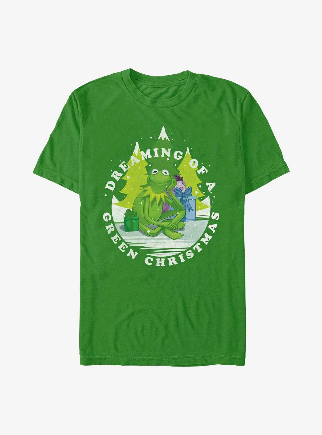 Disney The Muppets Green Christmas T-Shirt T-Shirt | Viral Style | Must-Have Style