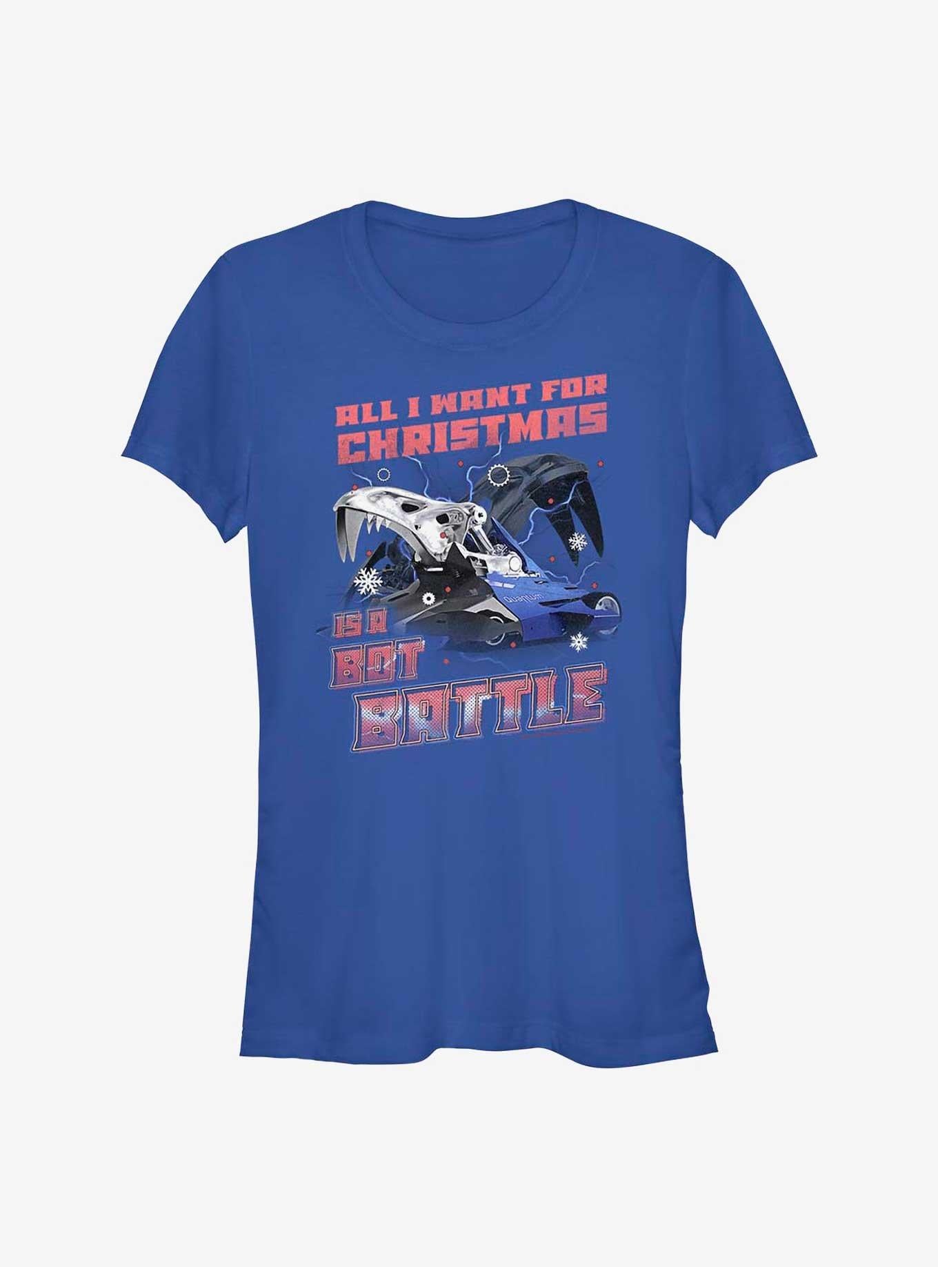 BattleBots All I Want For Christmas Bots Girls T-Shirt T-Shirt | Best-Selling Artwork | Great Gift Idea