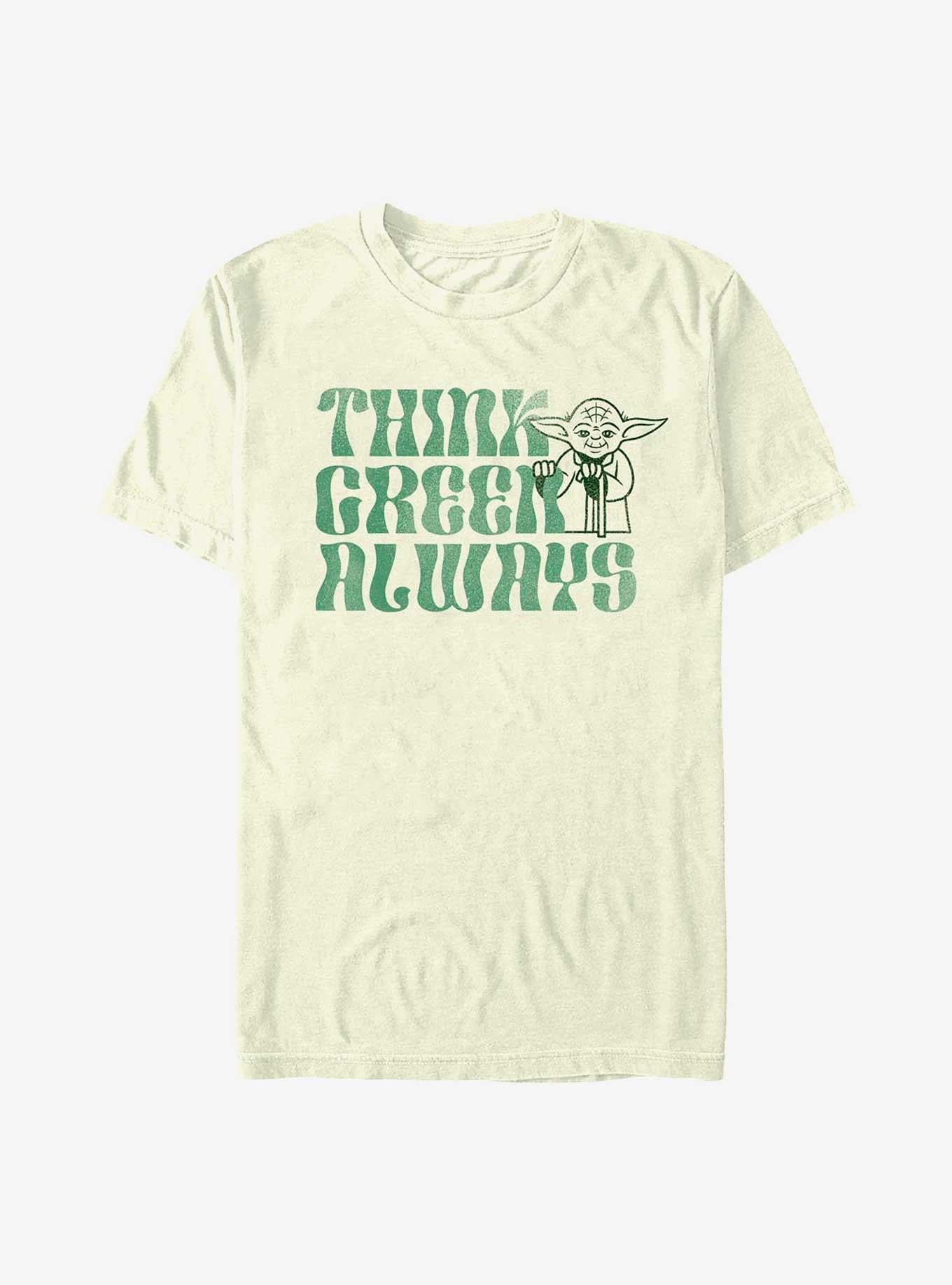 Star Wars Think Green Always T-Shirt | Premium Unisex T-Shirt, Trending Graphic Tee