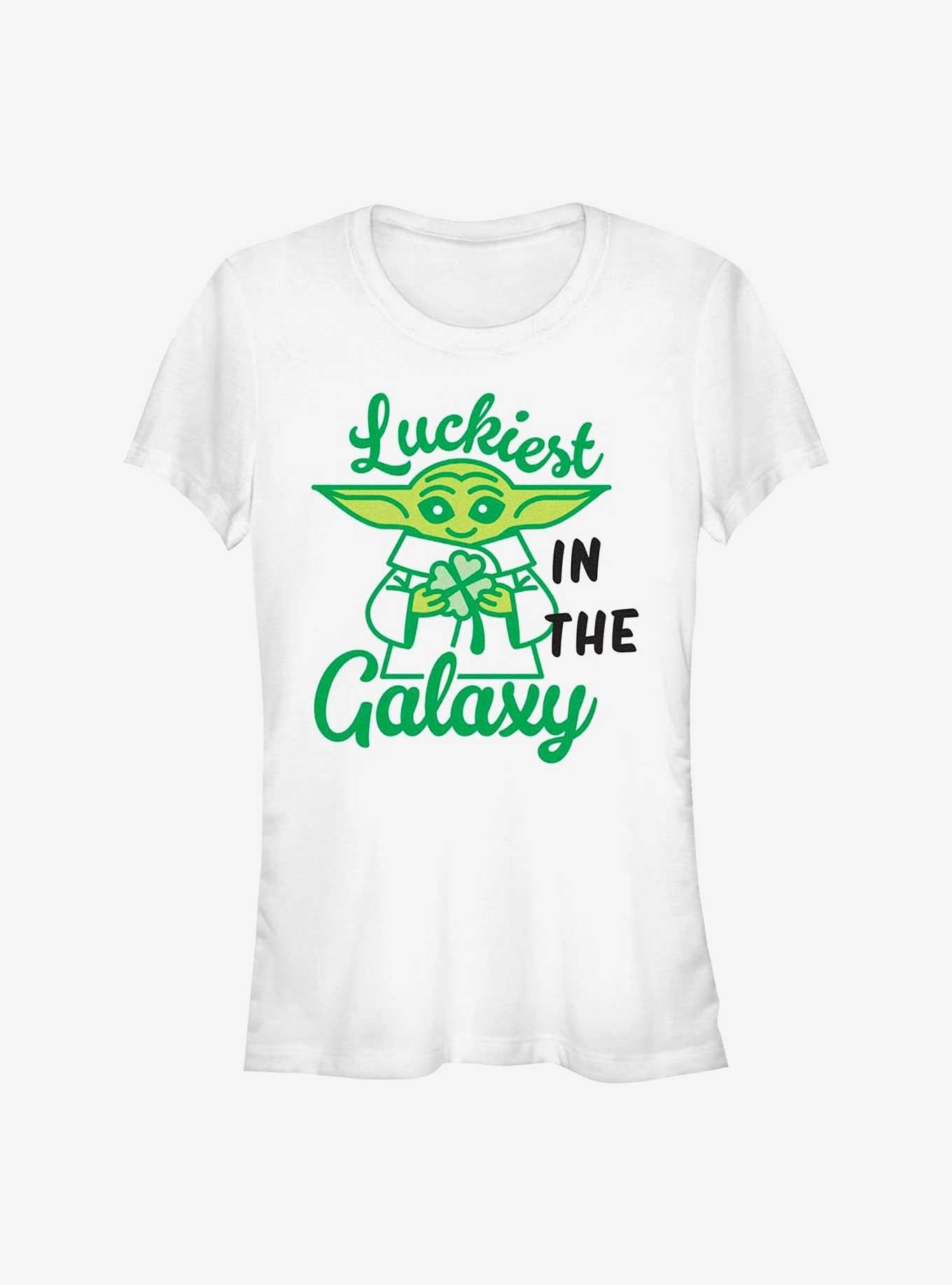 Star Wars The Mandalorian Lucky Galaxy Girls T-Shirt | Premium Unisex T-Shirt, Trending Graphic Tee