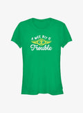 Star Wars The Mandalorian The Child Face Trouble Girls T-Shirt | Premium Unisex T-Shirt, Trending Graphic Tee