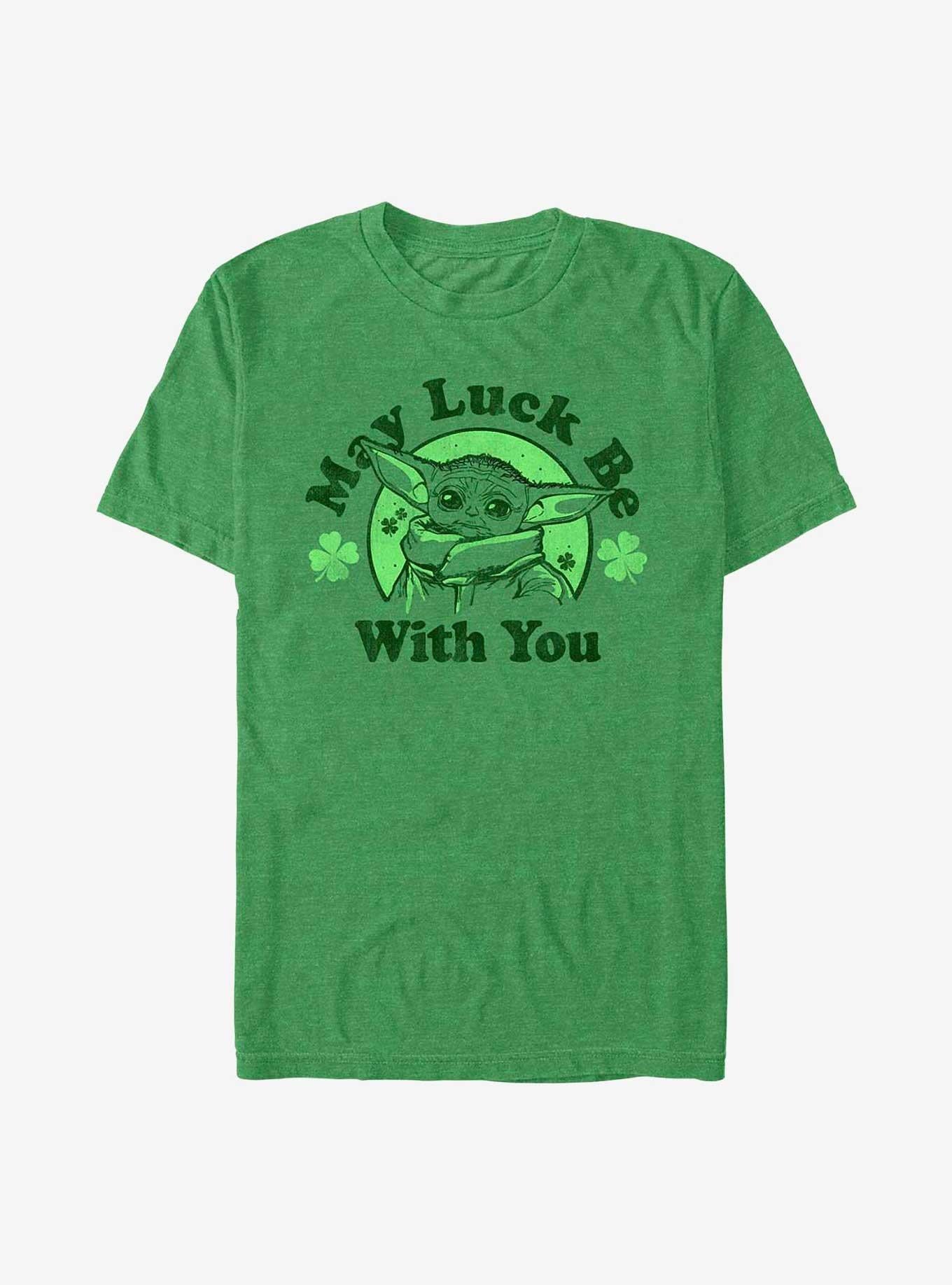 Star Wars The Mandalorian May You Have Luck T-Shirt | Premium Unisex T-Shirt, Trending Graphic Tee
