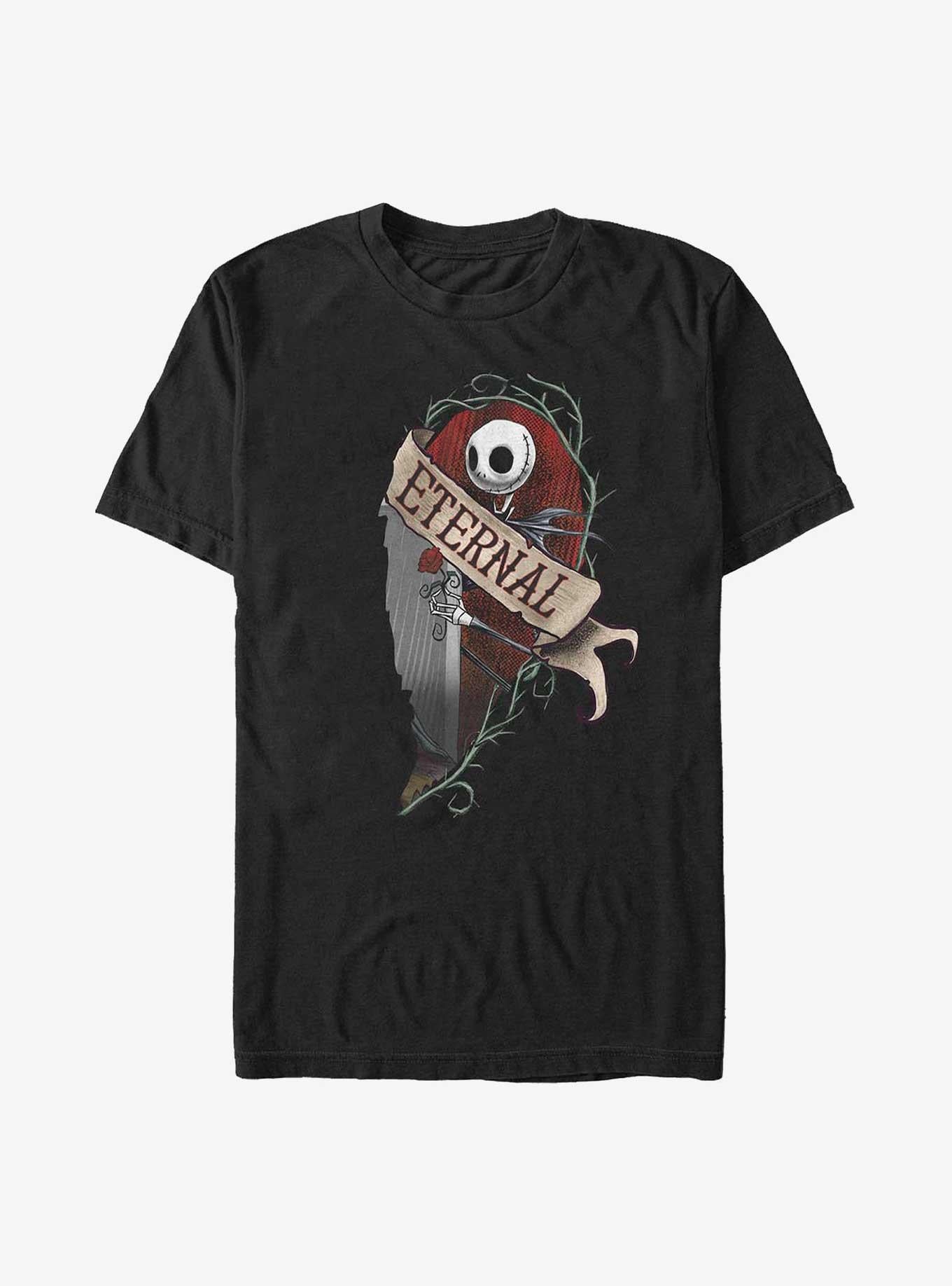 The Nightmare Before Christmas Jack Eternal Extra Soft T-shirt | Trendy Graphic Tee | Casual Unisex T-shirt
