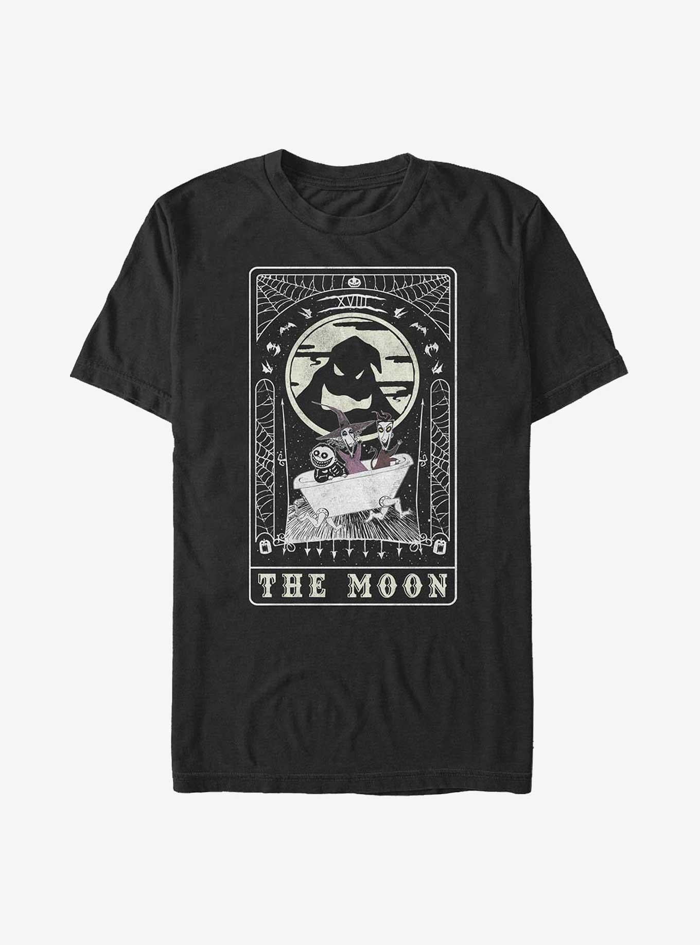 The Nightmare Before Christmas Oogie Boogie The Moon Tarot Card Extra Soft T-Shirt T-Shirt | Best-Selling Artwork | Trending Now