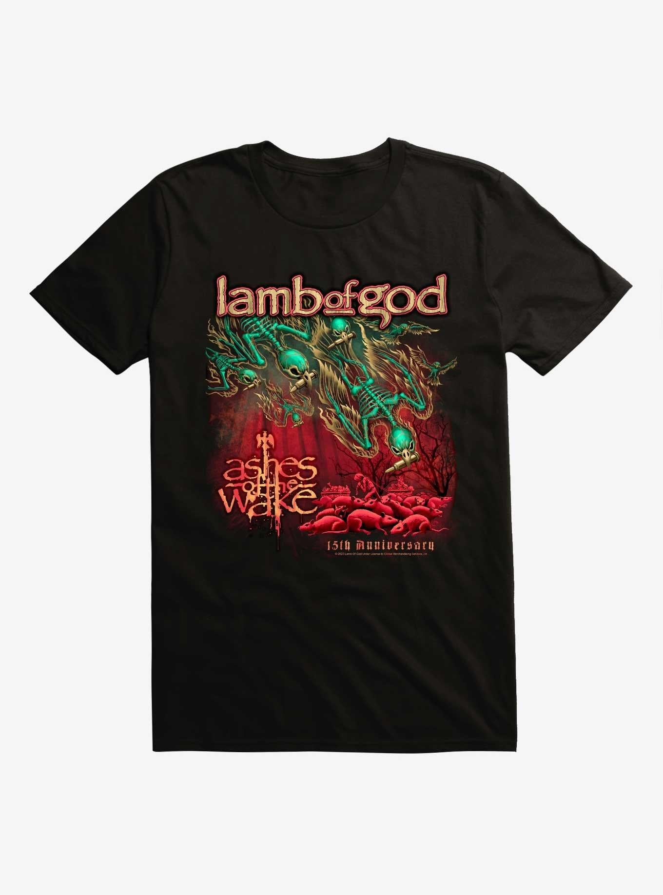 Lamb Of God Ashes Of The Wake 15th Anniversary T-Shirt T-Shirt | Exclusive Edition | Great Gift Idea