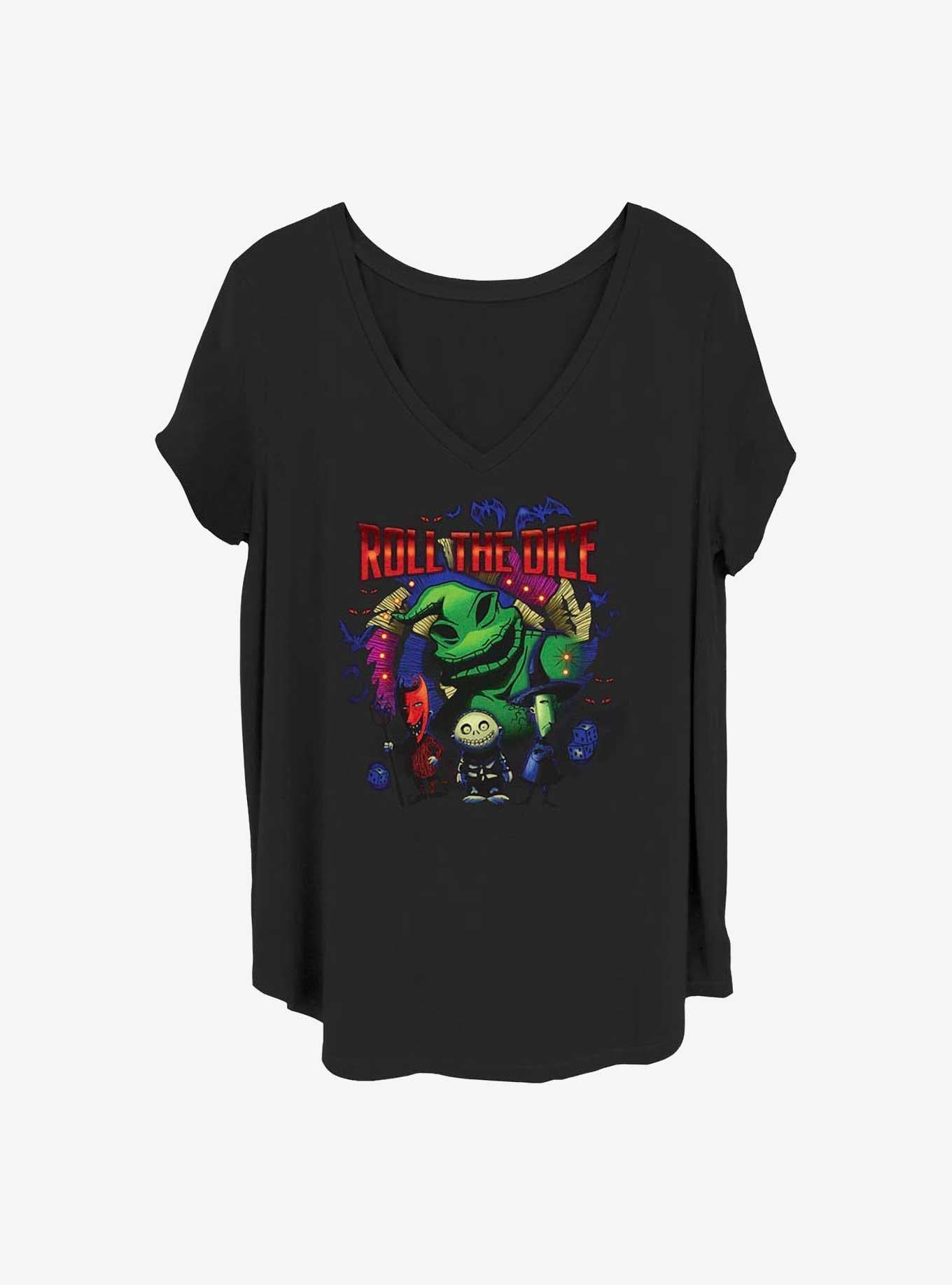 The Nightmare Before Christmas Oogie Dice Girls T-Shirt Plus Size T-Shirt | Exclusive Edition | Must-Have Style