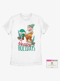 DIsney Snow White and the Seven Dwarfs Bashful Christmas Girls T-Shirt Plus Size