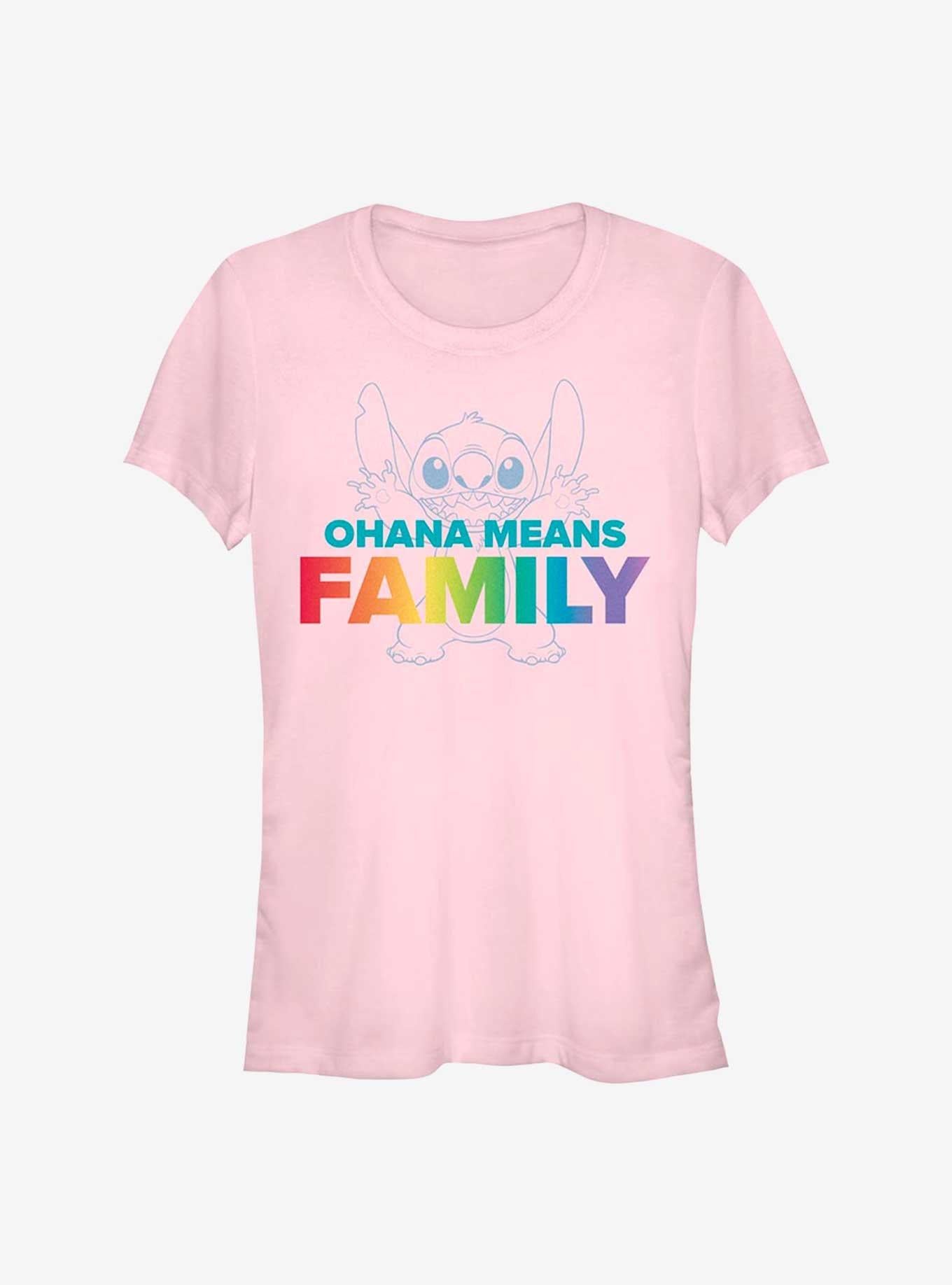 Disney Lilo Stitch Ohana Pride T-Shirt T-Shirt | Exclusive Art Design | Great Gift Idea