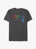 Disney Lilo Stitch Stitch Was Here Pride T-Shirt T-Shirt | High-Quality Print | Perfect For Daily Wear
