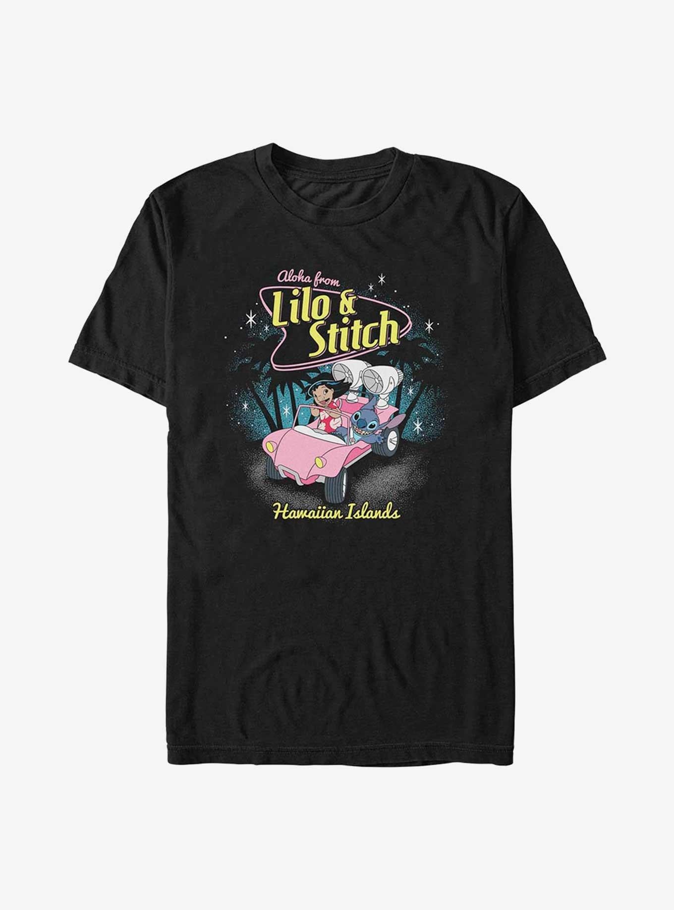 Disney Lilo Stitch Aloha From Hawaiian Islands T-Shirt T-Shirt | Top Trending Artwork | Trending Now