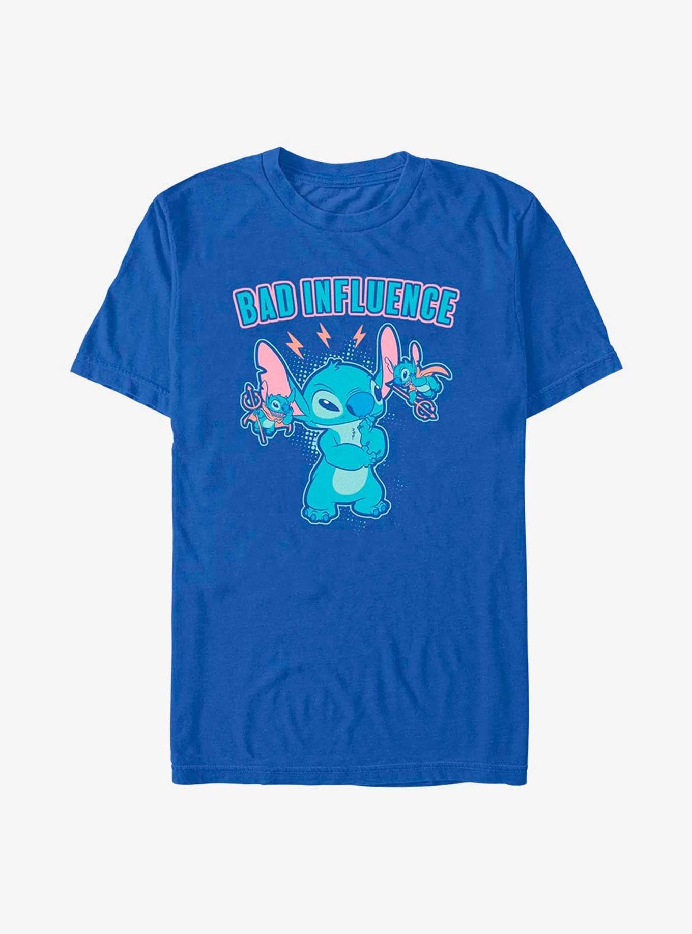 Disney Lilo Stitch Bad Influence T-Shirt T-Shirt | Premium Graphic | High Demand Item