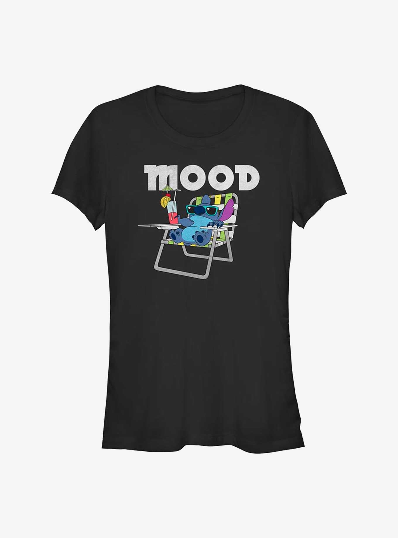 Disney Lilo Stitch Mood Girls T-Shirt T-Shirt | Top Trending Artwork | High Demand Item