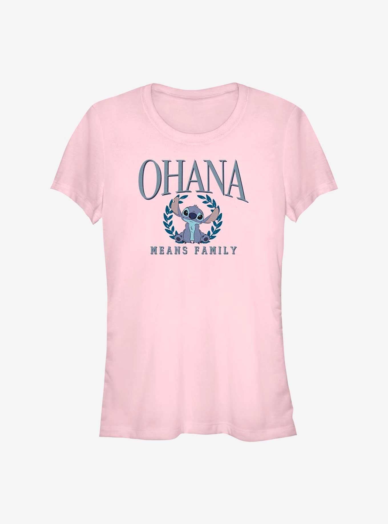 Disney Lilo Stitch Collegiate Girls T-Shirt T-Shirt | Fan Favorite Style | High Demand Item