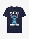 Disney Lilo Stitch Good Vibes T-Shirt T-Shirt | Aesthetic Graphic | Trending Now