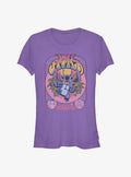 Disney Lilo Stitch Psychadelic Girls T-Shirt T-Shirt | Bold Graphic Edition | Top Pick For Fans
