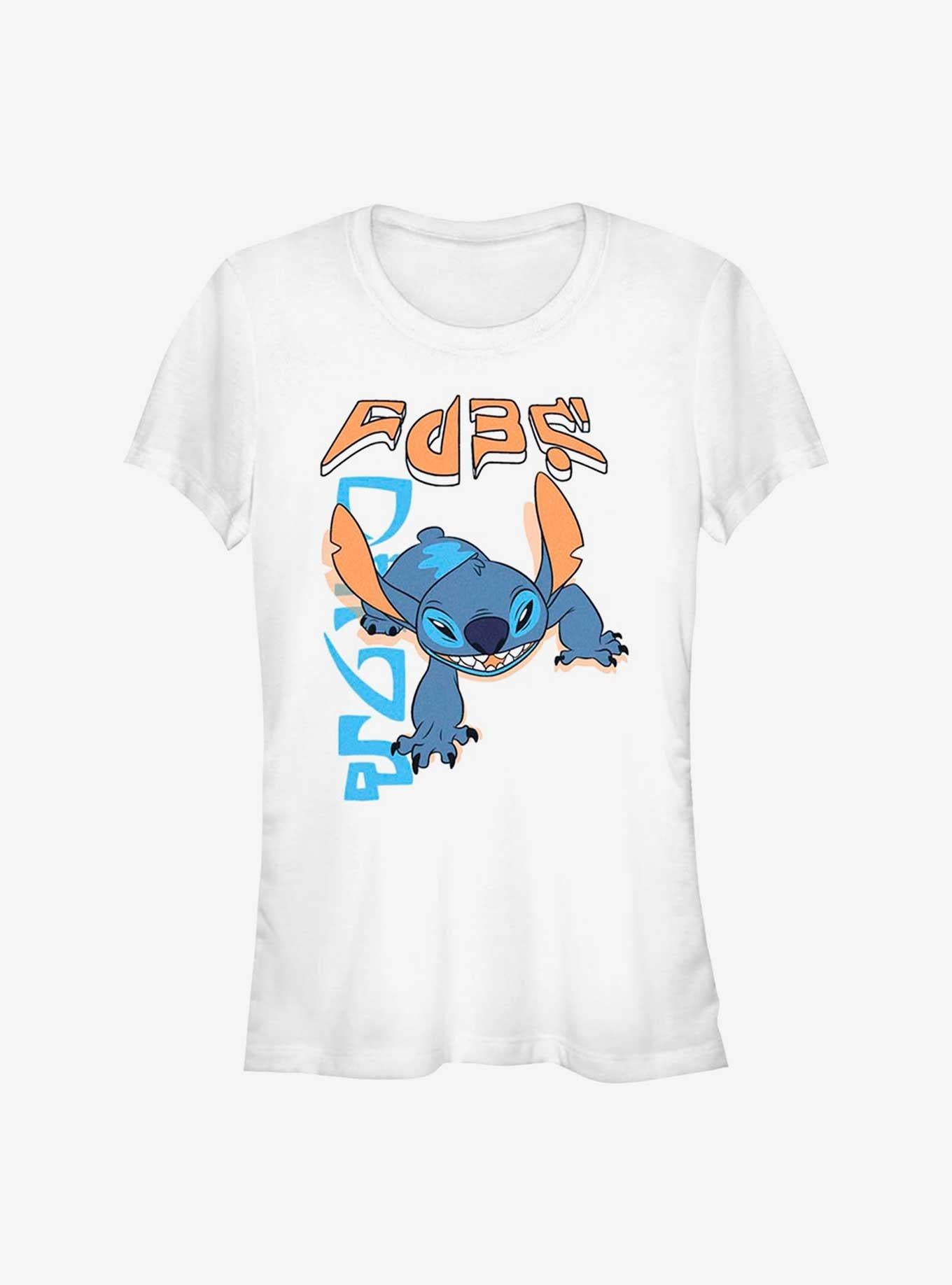 Disney Lilo Stitch Crawl Girls T-Shirt T-Shirt | Aesthetic Graphic | Top Pick For Fans