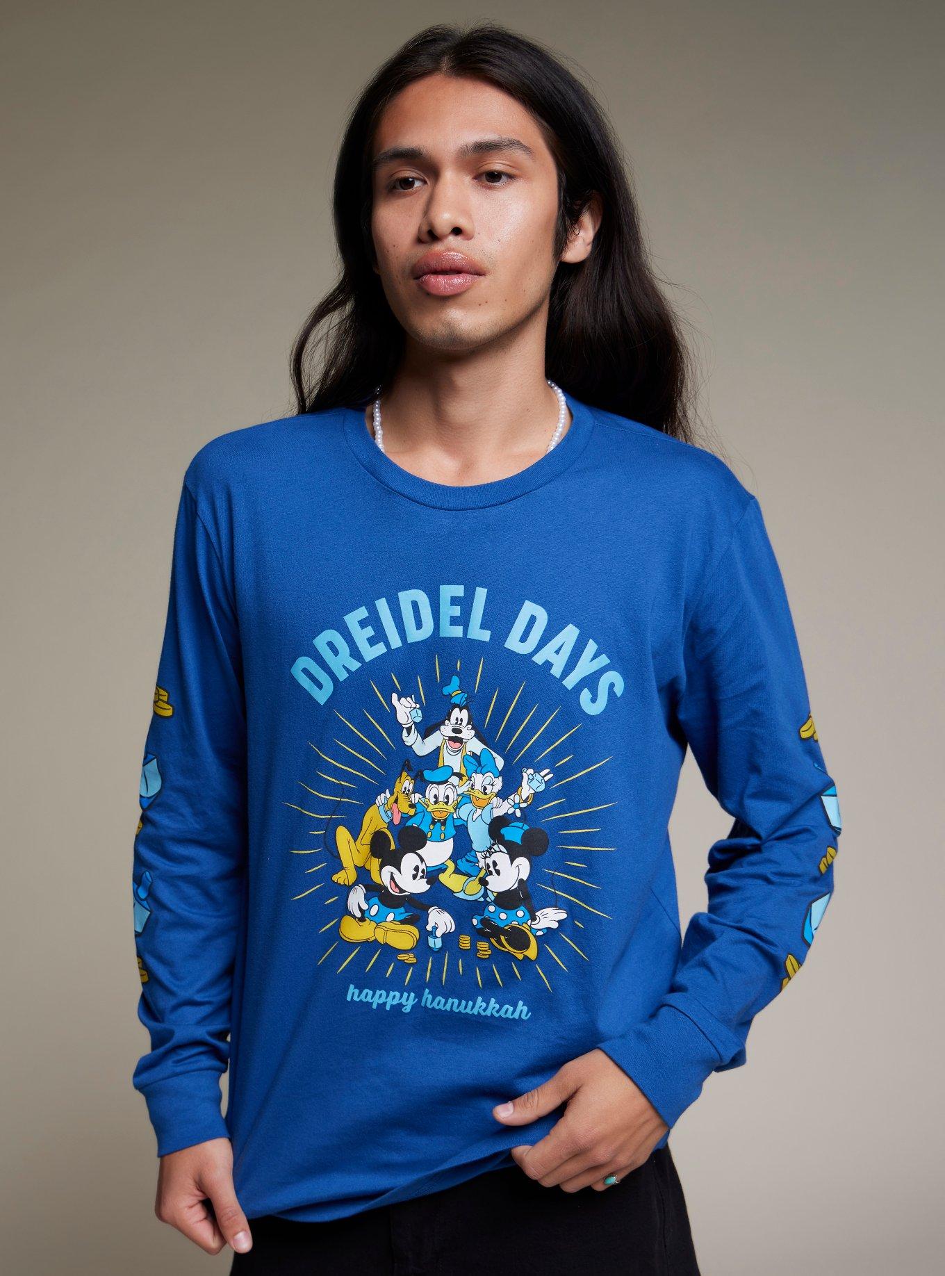 Our Universe Disney Holiday Hanukkah Long-Sleeve T-Shirt T-Shirt | Best-Selling Design | High Demand Item