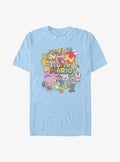 Nintendo Super Mario Color Character Collage T-Shirt