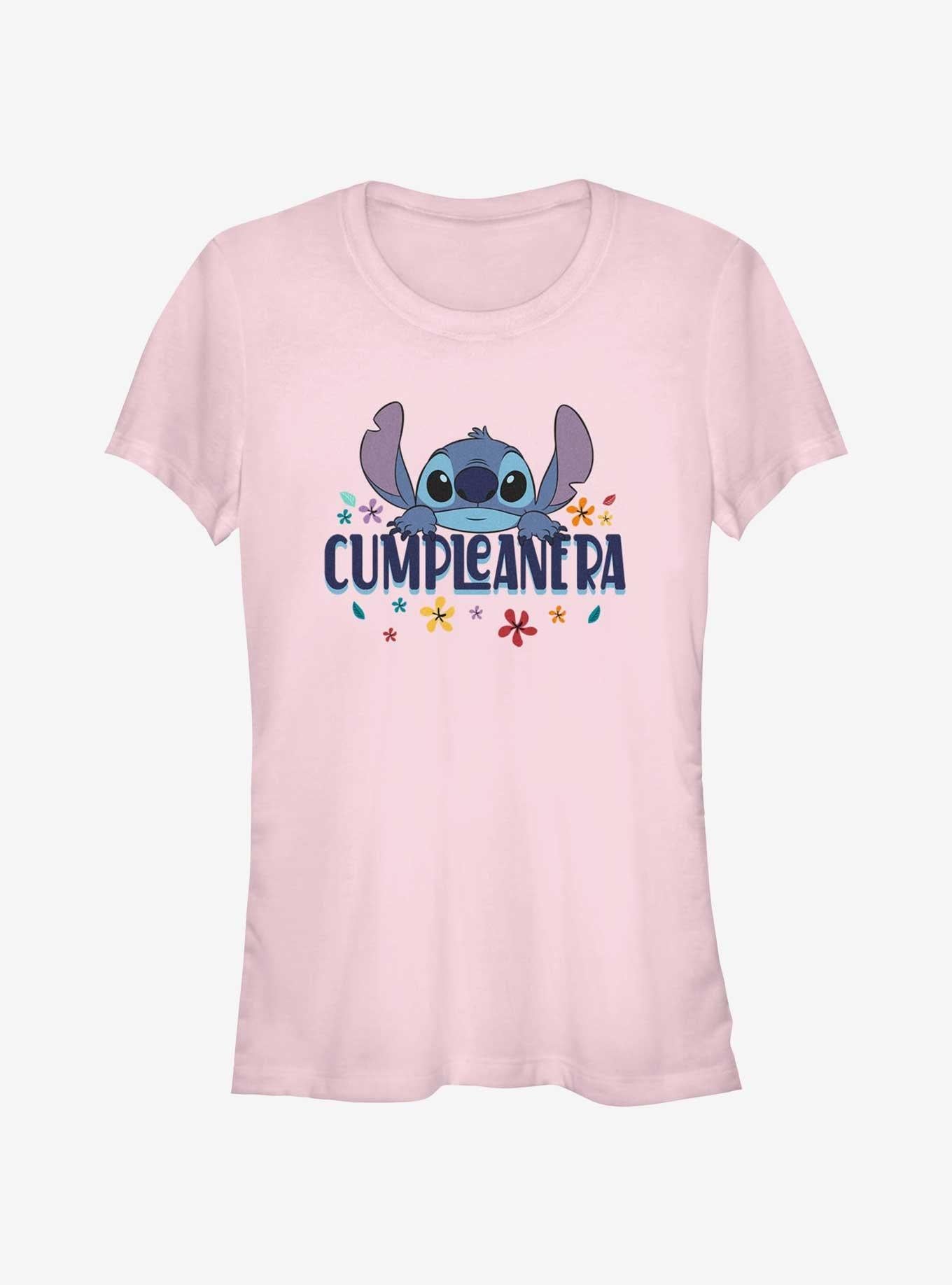 Disney Lilo Stitch Spanish Birthday Girls T-Shirt T-Shirt | Exclusive Edition | Trending Now