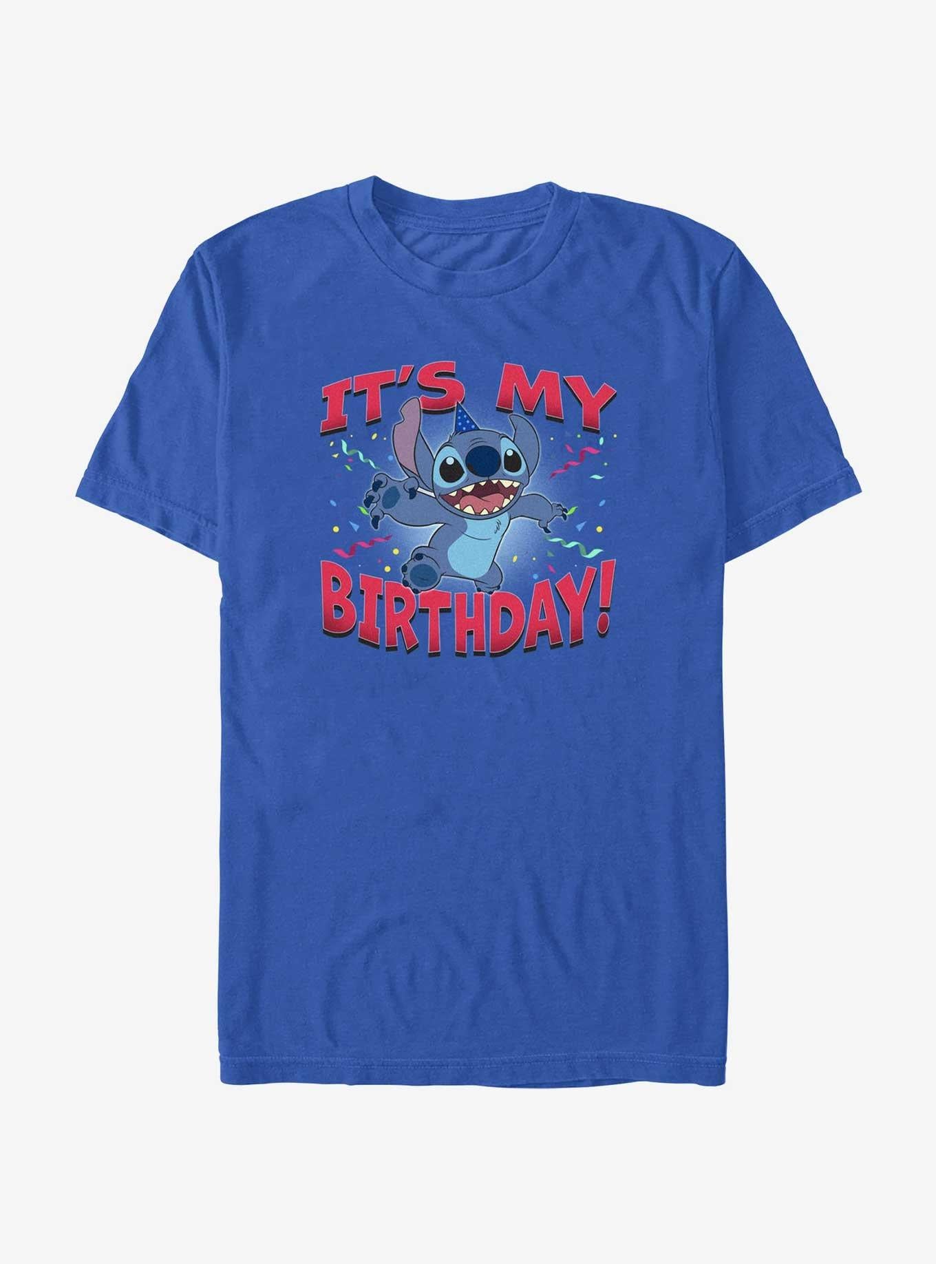 Disney Lilo Stitch It's My Birthday T-Shirt T-Shirt | Trending Design | High Demand Item
