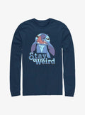 Disney Lilo Stitch Stay Weird Long-Sleeve T-Shirt T-Shirt | High-Quality Print | High Demand Item
