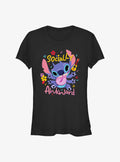 Disney Lilo Stitch Socially Awkward Girls T-Shirt T-Shirt | High-Quality Print | Trending Now