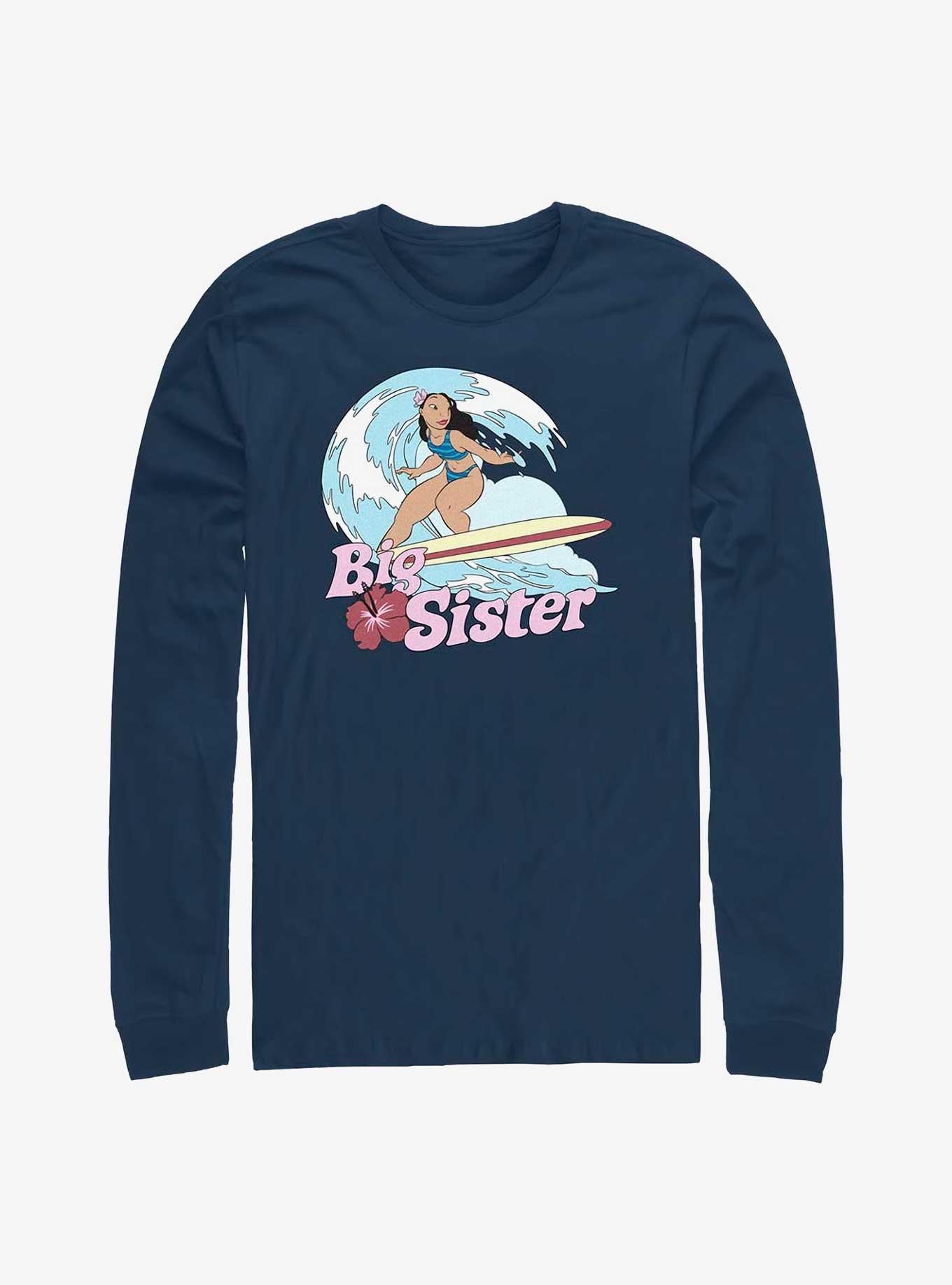 Disney Lilo Stitch Big Sister Nani Long-Sleeve T-Shirt T-Shirt | Fan Favorite Style | Trending Now