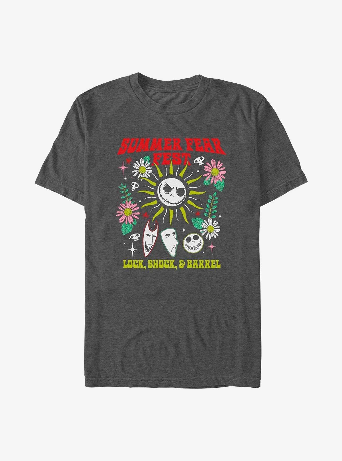 Disney The Nightmare Before Christmas Summer Fear Fest T-Shirt T-Shirt | High-Quality Print | Top Pick For Fans