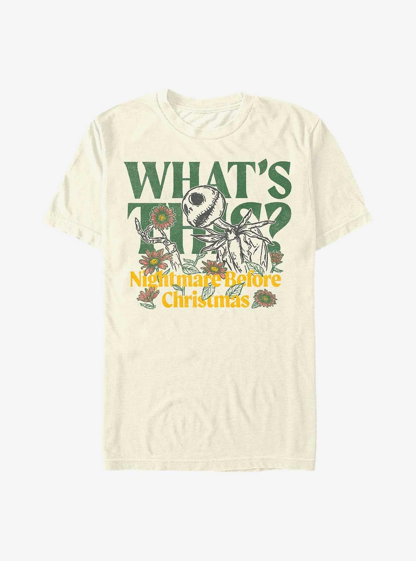 Disney The Nightmare Before Christmas What's This T-Shirt T-Shirt | High-Quality Print | Perfect For Daily Wear