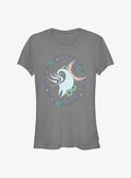 The Nightmare Before Christmas Zero Stars And Flowers Girls T-Shirt T-Shirt | Trending Design | Top Pick For Fans