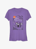 The Nightmare Before Christmas Trick Or Scream Girls T-shirt | Trendy Graphic Tee | Casual Unisex T-shirt