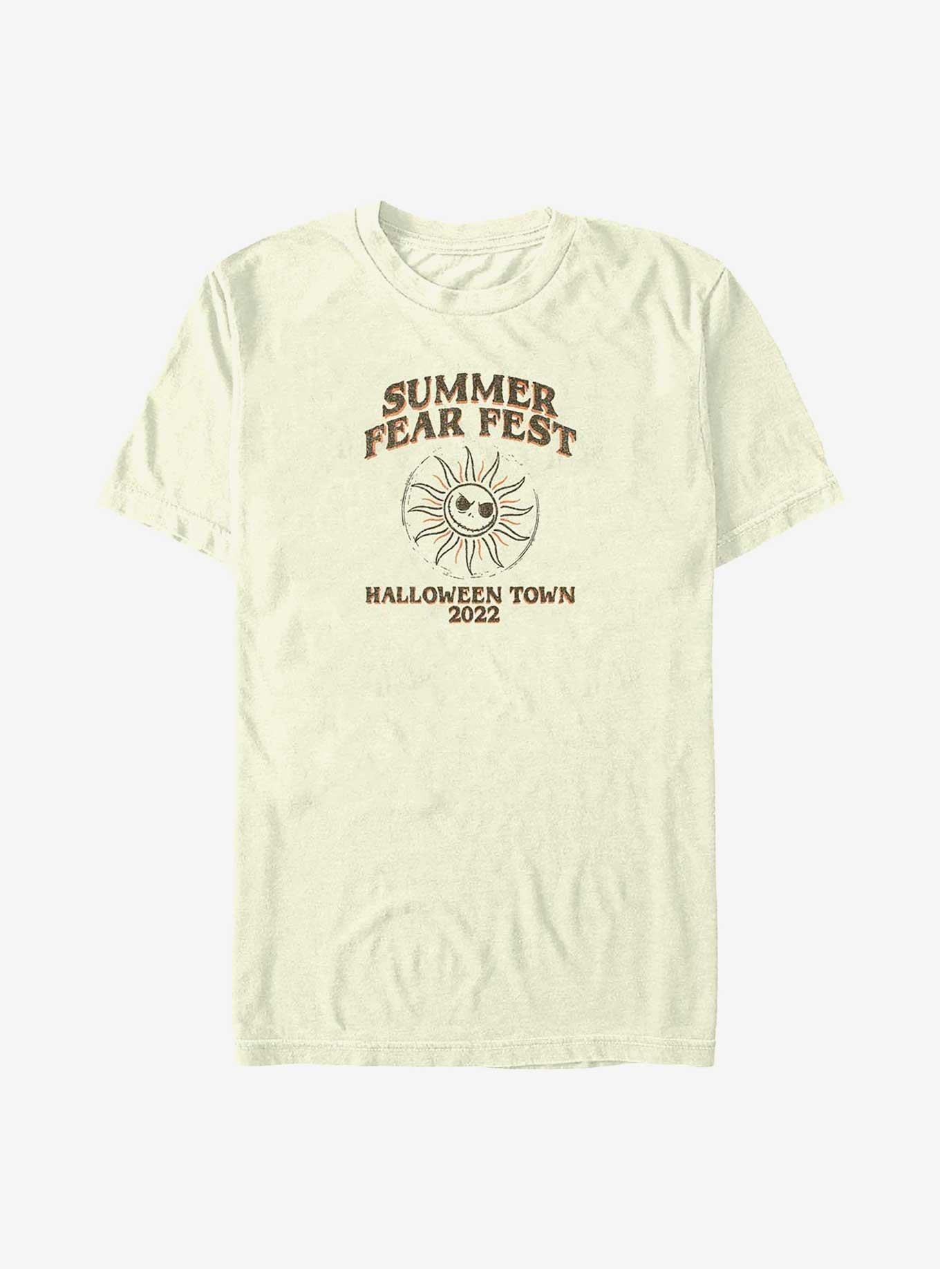 Disney The Nightmare Before Christmas Summer Fear Fest Jack T-Shirt T-Shirt | High-Quality Print | Great Gift Idea