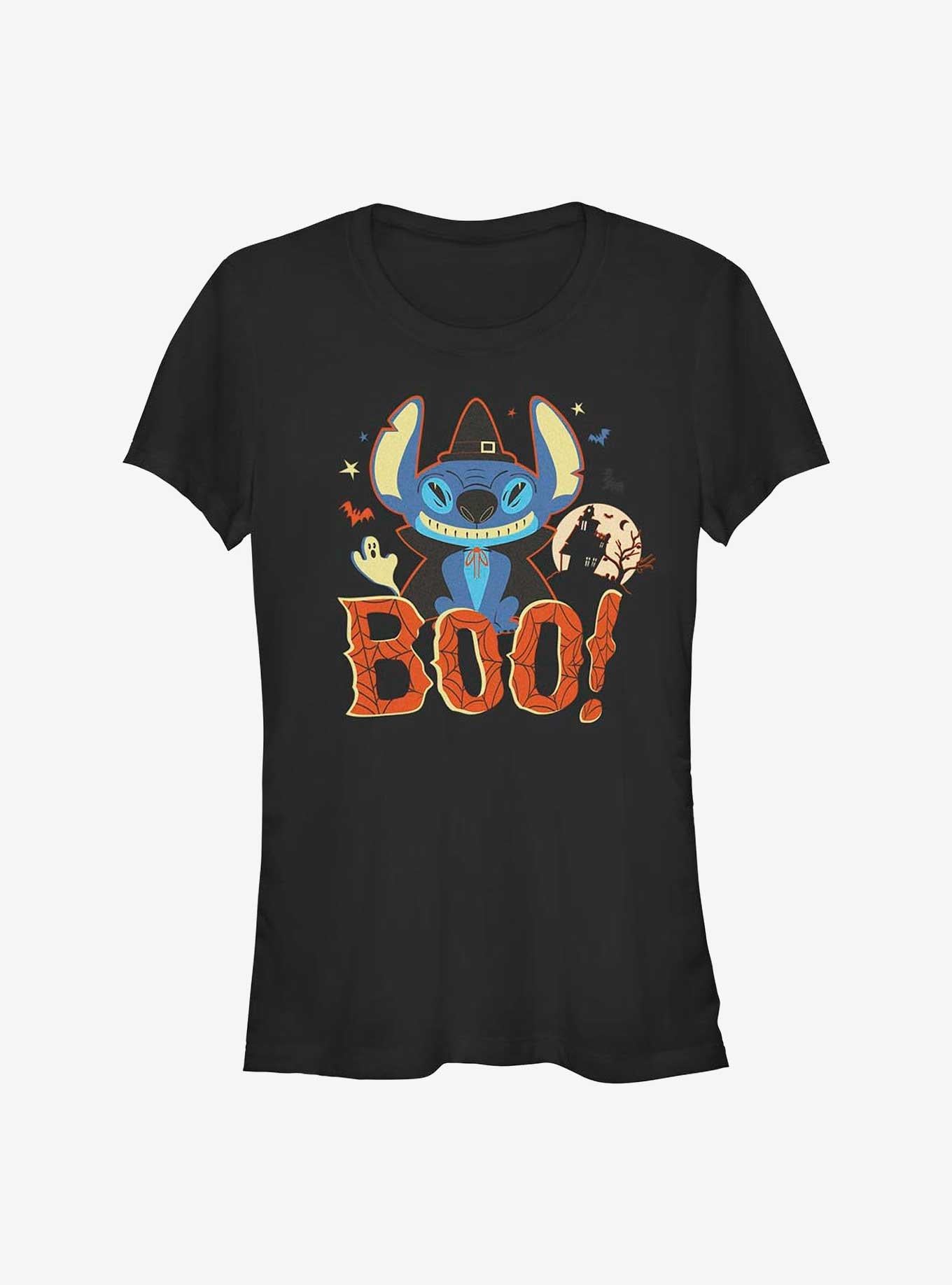 Disney Lilo Stitch Boo Stitch Girls T-Shirt T-Shirt | Fan Favorite Style | High Demand Item