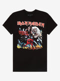 Iron Maiden The Number Of The Beast Lyrics T-Shirt T-Shirt | Vintage Graphic Vibe | Top Pick For Fans