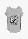Disney The Nightmare Before Christmas Bone Daddy Jack Girls T-Shirt Plus Size
