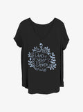 Disney The Nightmare Before Christmas Deadly Nightshade Girls T-Shirt Plus Size