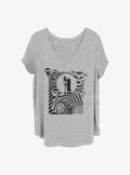 Disney The Nightmare Before Christmas Jack and Sally Girls T-Shirt Plus Size