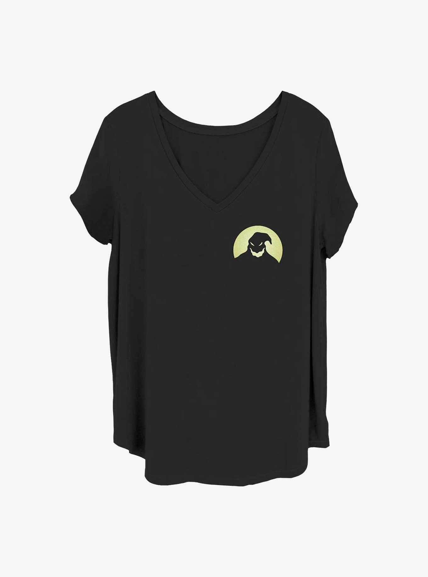 The Nightmare Before Christmas Oogie Boogie Pocket Girls T-shirt Plus Size | Trendy Graphic Tee | Casual Unisex T-shirt