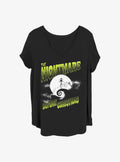 Disney The Nightmare Before Christmas Spooky Nightmare Jack Girls T-Shirt Plus Size T-Shirt | High-Quality Print | Must-Have Style
