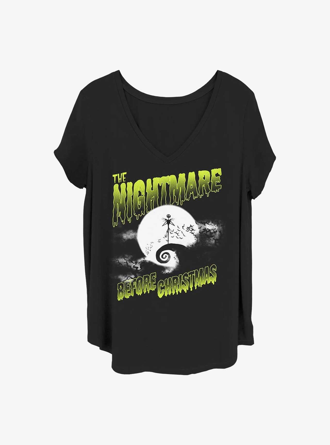 Disney The Nightmare Before Christmas Spooky Nightmare Jack Girls T-Shirt Plus Size T-Shirt | High-Quality Print | Must-Have Style