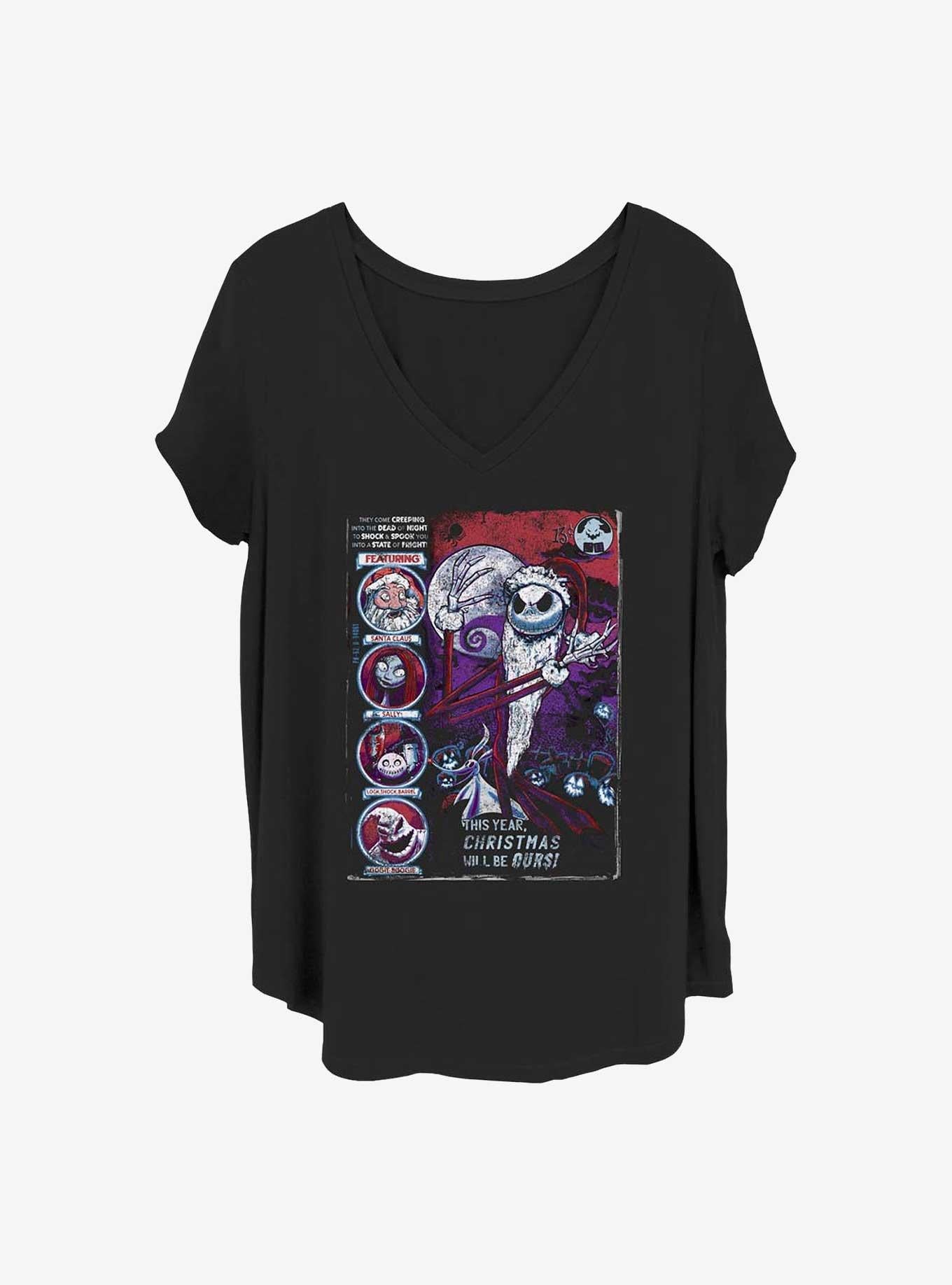 The Nightmare Before Christmas First Nightmare Girls T-Shirt Plus Size