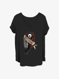 The Nightmare Before Christmas Jack Eternal Girls T-shirt Plus Size | Trendy Graphic Tee | Casual Unisex T-shirt