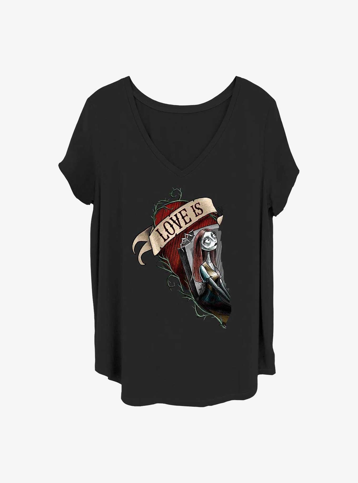 The Nightmare Before Christmas Sally Love Is Girls T-Shirt Plus Size T-Shirt | Exclusive Edition | Great Gift Idea