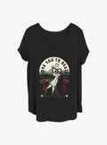 Disney The Nightmare Before Christmas To Death Girls T-Shirt Plus Size