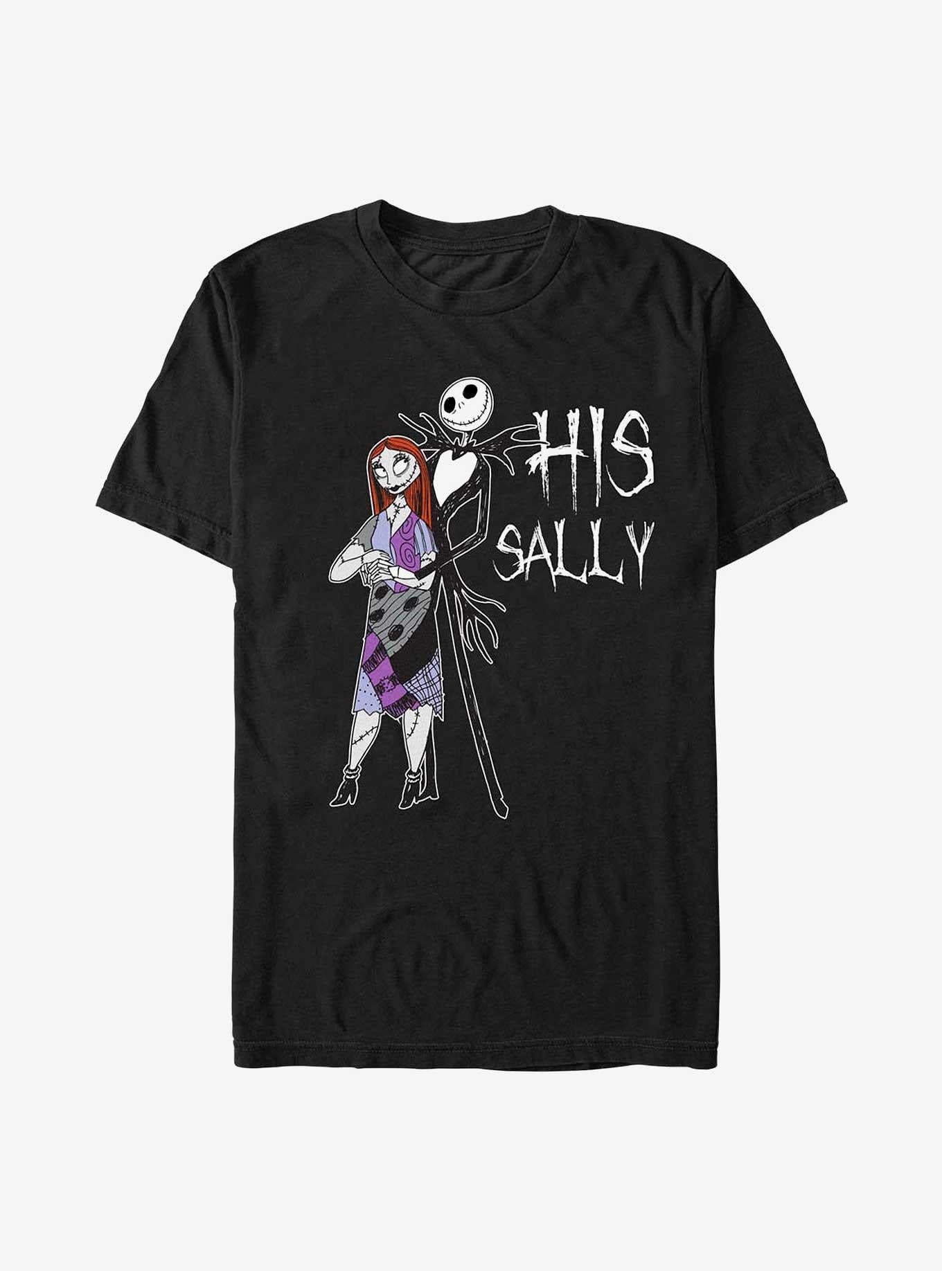 The Nightmare Before Christmas His Sally T-Shirt T-Shirt | Viral Style | Top Pick For Fans