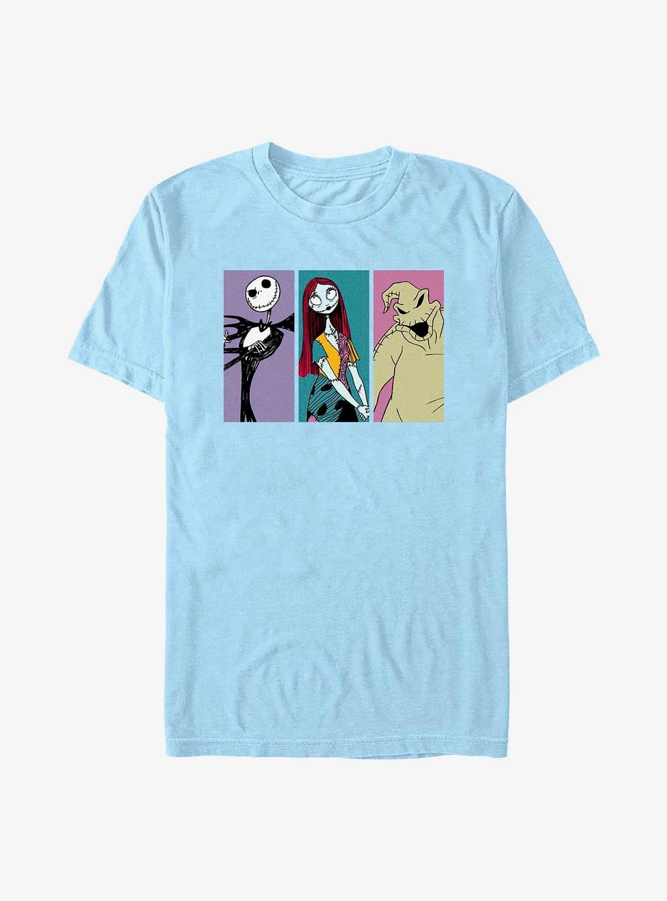 Disney The Nightmare Before Christmas Nightmare Squad T-shirt | Trendy Graphic Tee | Casual Unisex T-shirt